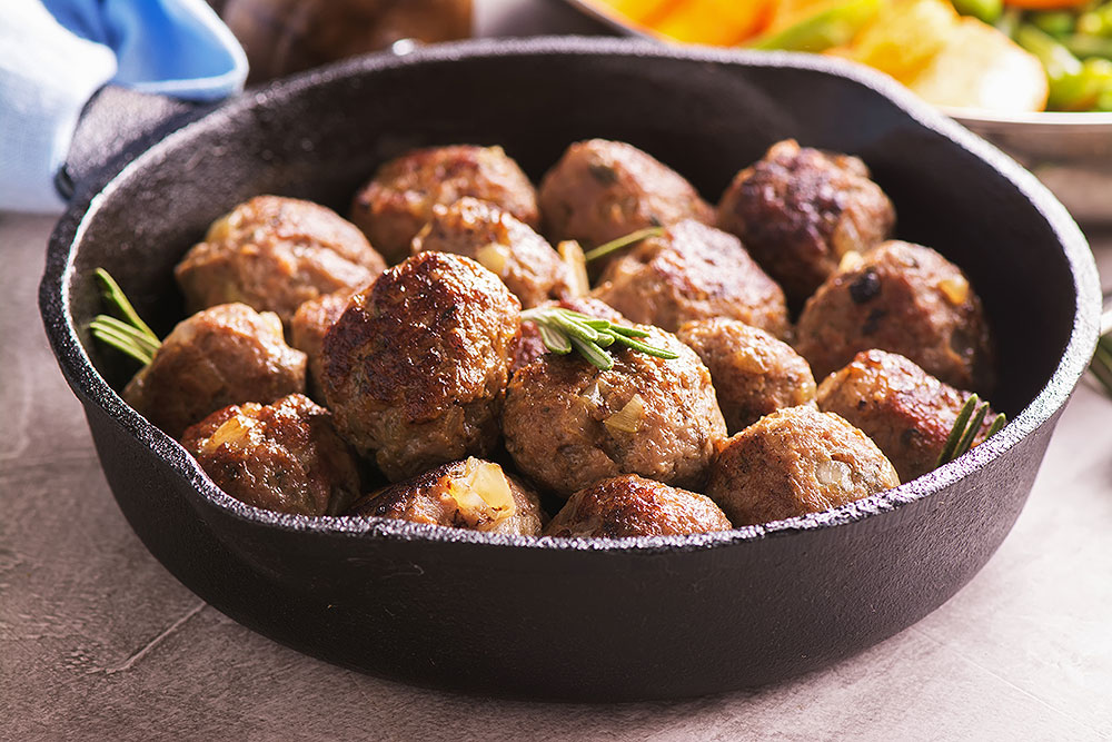 Ground Pork Meatballs 